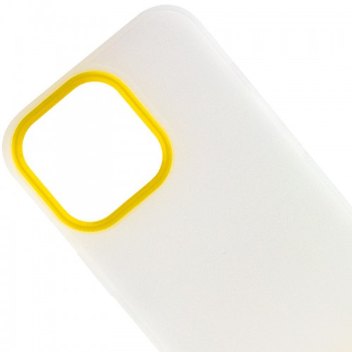 Чохол TPU+PC Bichromatic для Apple iPhone 13 Pro (6.1") Matte / Yellow