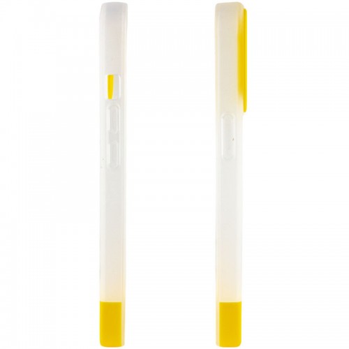 Чохол TPU+PC Bichromatic для Apple iPhone 12 Pro / 12 (6.1") Matte / Yellow