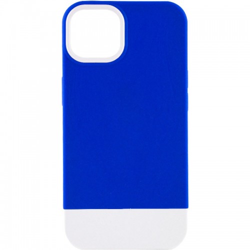 Чохол TPU+PC Bichromatic для Apple iPhone 12 Pro / 12 (6.1") Navy Blue / White