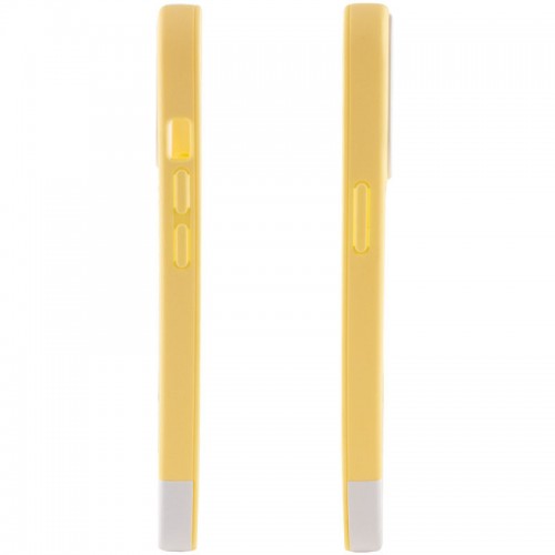 Чохол TPU+PC Bichromatic для Apple iPhone 11 Pro Max (6.5") Creamy-yellow / White