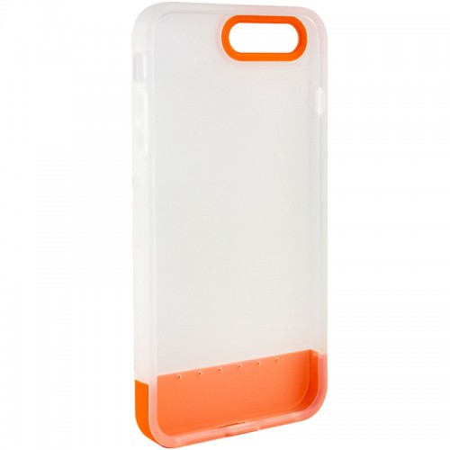 Чохол TPU+PC Bichromatic для Apple iPhone 7 plus / 8 plus (5.5") Matte / Orange