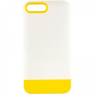 Чохол TPU+PC Bichromatic для Apple iPhone 7 plus / 8 plus (5.5") Matte / Yellow
