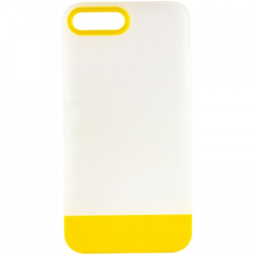 Чохол TPU+PC Bichromatic для Apple iPhone 7 plus / 8 plus (5.5") Matte / Yellow