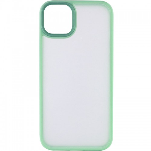 TPU+PC чохол Metal Buttons для Apple iPhone 14 (6.1") М'ятний