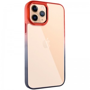 Чехол TPU+PC серии Fresh sip для Apple iPhone 11 Pro Max (6.5") Черный / Красный