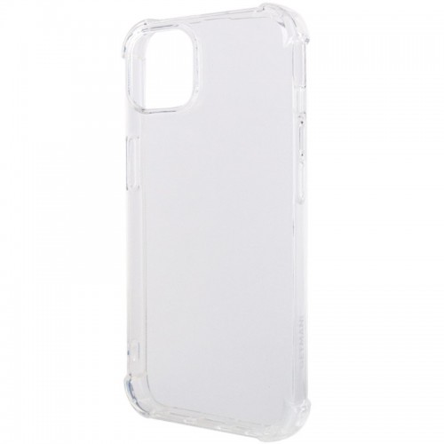TPU чохол GETMAN Ease logo посилені кути для Apple iPhone 14 (6.1") Безбарвний (прозорий)