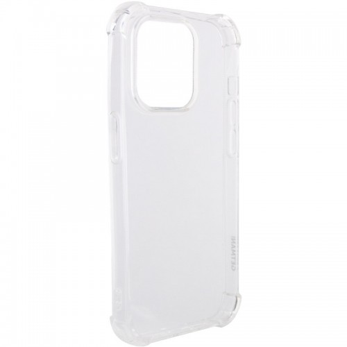 TPU чохол GETMAN Ease logo посилені кути для Apple iPhone 14 Pro Max (6.7") Безбарвний (прозорий)