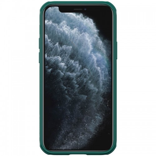Карбонова накладка Nillkin CamShield Pro для Apple iPhone 14 Pro (6.1") Dark Green