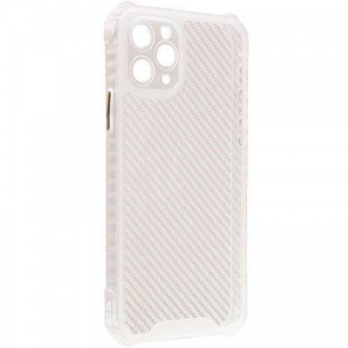 Чехол TPU серии Ease Carbon Color для Apple iPhone 11 Pro Max (6,5") Матовый / Прозрачный