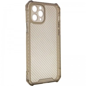 Чохол TPU Ease Carbon color series для Apple iPhone 11 Pro Max (6.5") Чорний / Прозорий