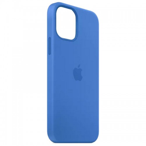 Чохол Silicone Case Full Protective (AA) для Apple iPhone 14 (6.1") Синій / Capri Blue