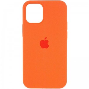 Чехол Silicone Case Full Protective (AA) для Apple iPhone 14 Plus (6,7") Оранжевый / Persimmon