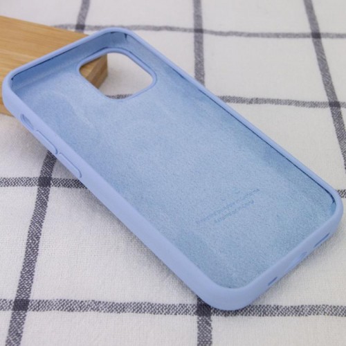 Чохол Silicone Case Full Protective (AA) для Apple iPhone 14 Plus (6.7") Блакитний / Lilac Blue