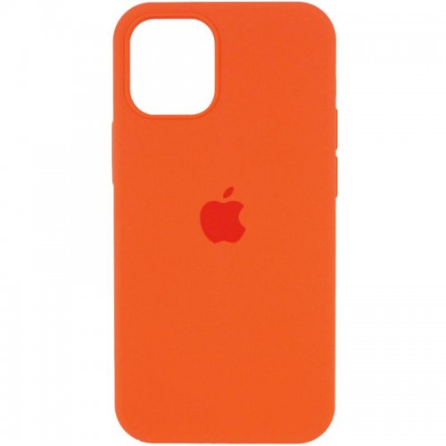 Чехол Silicone Case Full Protective (AA) для Apple iPhone 14 Plus (6,7") Оранжевый / Кумкват