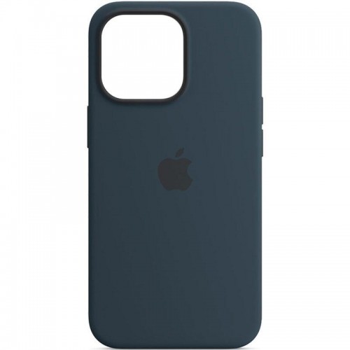 Чехол Silicone Case Full Protective (AA) для Apple iPhone 14 Plus (6.7") Синий / Abyss Blue