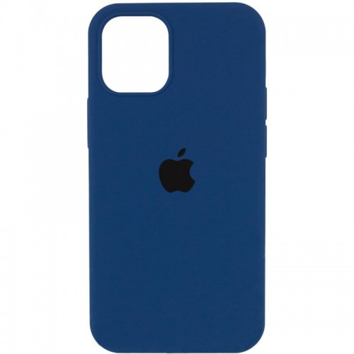 Чехол Silicone Case Full Protective (AA) для Apple iPhone 14 Plus (6.7") Синий / Navy Blue
