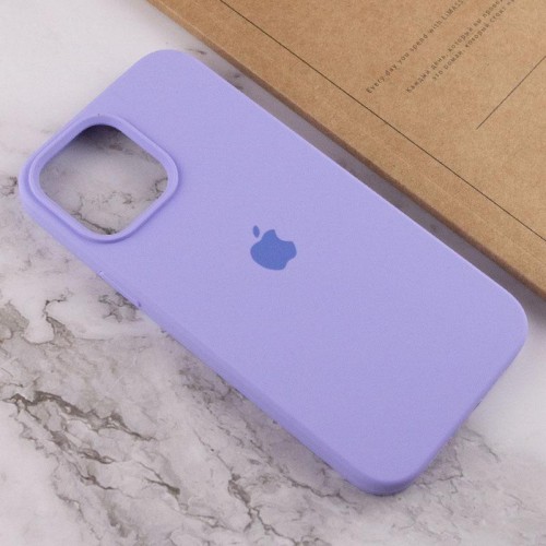 Чехол Silicone Case Full Protective (AA) для Apple iPhone 14 Plus (6.7") Сиреневый / Dasheen