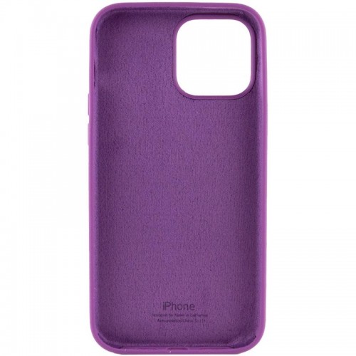Чехол Silicone Case Full Protective (AA) для Apple iPhone 14 Plus (6,7") Фиолетовый / Grape