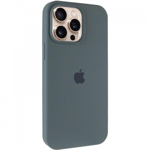 Чехол Silicone Case Full Protective (AA) для Apple iPhone 14 Pro (6.1") Зелёный / Cactus