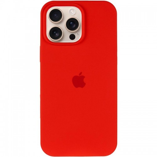 Чехол Silicone Case Full Protective (AA) для Apple iPhone 14 Pro (6.1") Красный / Red