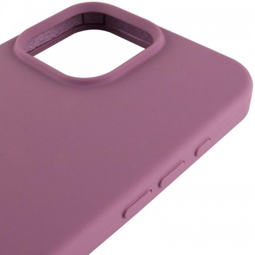Чехол Silicone Case Full Protective (AA) для Apple iPhone 14 Pro (6.1") Лиловый / Lilac Pride