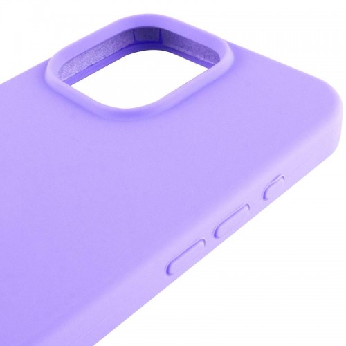 Чохол Silicone Case Full Protective (AA) для Apple iPhone 14 Pro (6.1") Бузковий / Dasheen