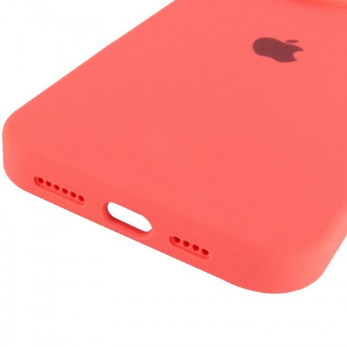 Чохол Silicone Case Full Protective (AA) для Apple iPhone 14 Pro Max (6.7") Кавуновий / Watermelon red