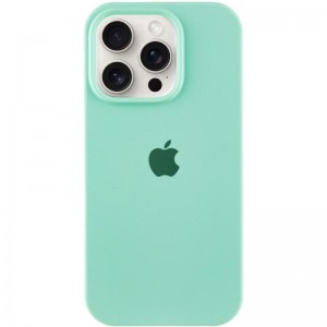 Чехол Silicone Case Full Protective (AA) для Apple iPhone 14 Pro Max (6.7") Бирюзовый / Turquoise