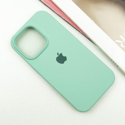 Чехол Silicone Case Full Protective (AA) для Apple iPhone 14 Pro Max (6.7") Бирюзовый / Turquoise