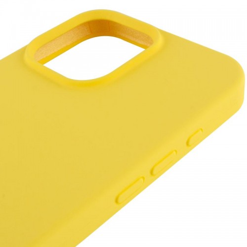 Чехол Silicone Case Full Protective (AA) для Apple iPhone 14 Pro Max (6.7") Жёлтый / Yellow