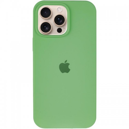Чохол Silicone Case Full Protective (AA) для Apple iPhone 14 Pro Max (6.7") М'ятний / Mint