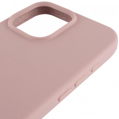Чохол Silicone Case Full Protective (AA) для Apple iPhone 14 Pro Max (6.7") Рожевий / Pink Sand