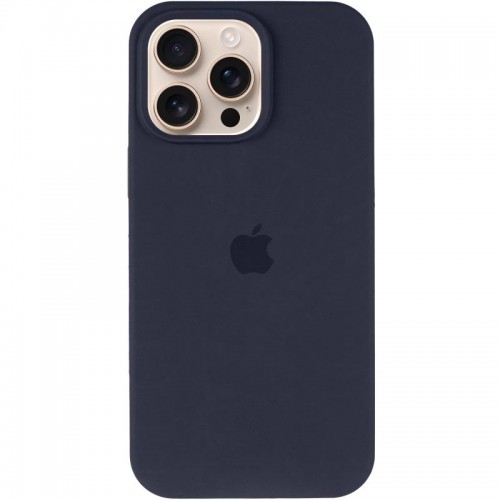 Чохол Silicone Case Full Protective (AA) для Apple iPhone 14 Pro Max (6.7") Темно-синій / Midnight blue