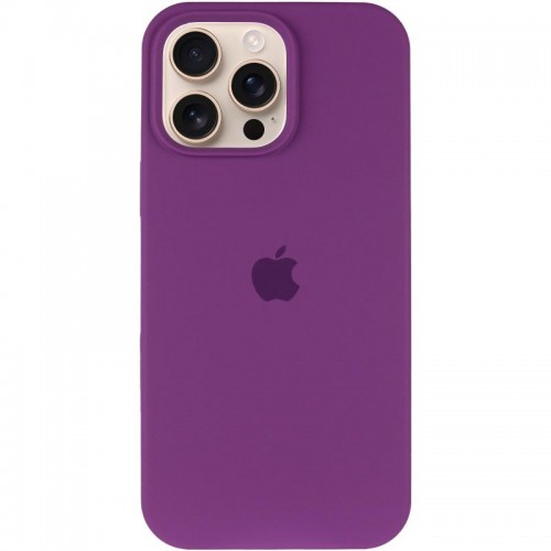 Чехол Silicone Case Full Protective (AA) для Apple iPhone 14 Pro Max (6.7") Фиолетовый / Grape