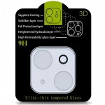 Захисне скло на камеру Full Block (тех.пак) для Apple iPhone 14 (6.1") / 14 Plus (6.7") Прозорий