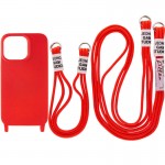 Чехол TPU two straps California для Apple iPhone 13 Pro Max (6.7") Красный