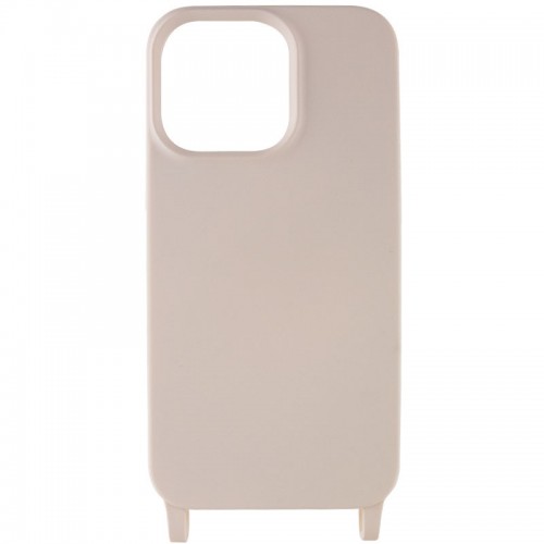 Чохол TPU two straps California для Apple iPhone 13 Pro Max (6.7") Бежевий / Antique White