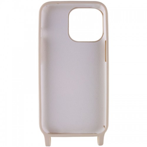 Чохол TPU two straps California для Apple iPhone 13 (6.1") Бежевий / Antique White
