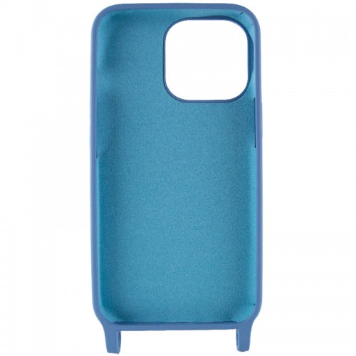 Чохол TPU two straps California для Apple iPhone 13 Pro (6.1") Синій / Cosmos blue