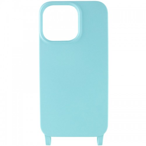 Чохол TPU two straps California для Apple iPhone 12 Pro Max (6.7") Бірюзовий / Marine Green