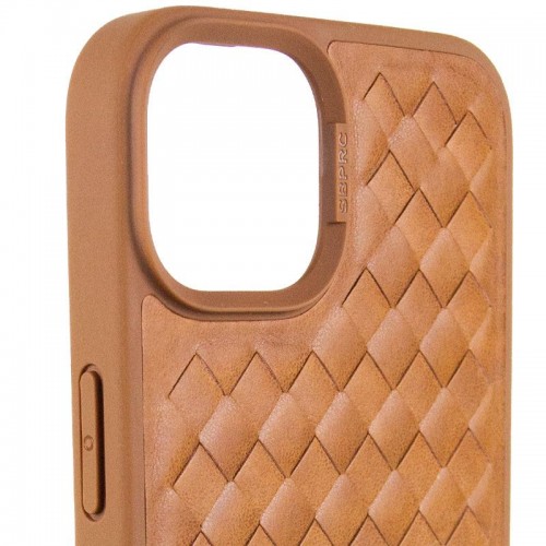 Шкіряний чохол Polo Santa Barbara для Apple iPhone 14 (6.1") Brown