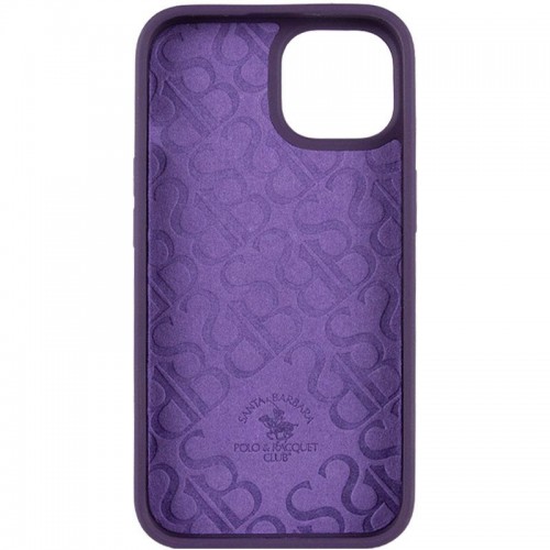Шкіряний чохол Polo Santa Barbara для Apple iPhone 14 (6.1") Purple