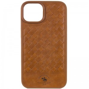 Шкіряний чохол Polo Santa Barbara для Apple iPhone 14 Plus (6.7") Brown