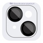 Захисне скло Metal Classic на камеру (у упак.) для Apple iPhone 14 (6.1") / 14 Plus (6.7") Чорний / Midnight