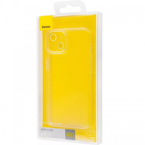 Чохол TPU Baseus Simple для Apple iPhone 14 Plus (6.7") Прозорий