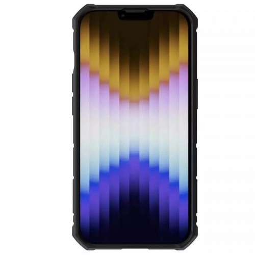 TPU+PC чохол Nillkin CamShield Armor Pro no logo (шторка на камеру) для Apple iPhone 14 / 13 (6.1") Синій