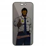 Захисне скло Privacy 5D Anti-Static (тех.пак) для Apple iPhone 13 Pro Max / 14 Plus (6.7") Чорний