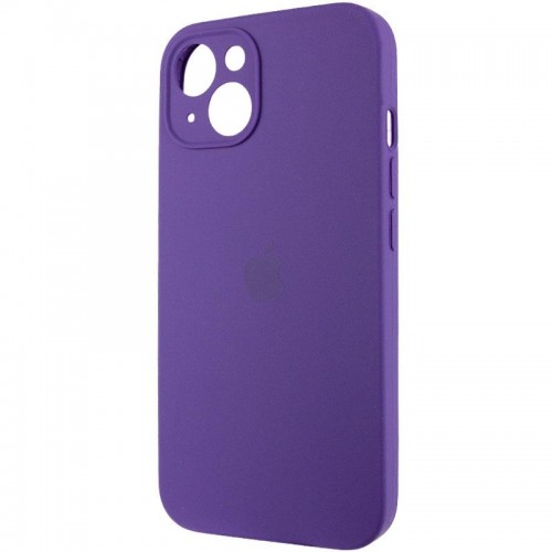 Чехол Silicone Case Full Camera Protective (AA) для Apple iPhone 14 (6.1") Фиолетовый / Amethyst