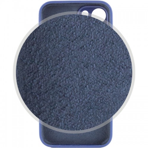 Чохол Silicone Case Full Camera Protective (AA) для Apple iPhone 14 Plus (6.7") Синій / Deep navy