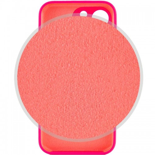 Чохол Silicone Case Full Camera Protective (AA) для Apple iPhone 14 Pro (6.1") Рожевий / Barbie pink